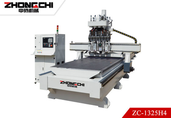 kopen ZC-1325H4 CNC-snijmachine Vierkop Cnc-houtsnijmachine online manufacture