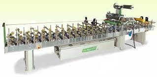 kopen PLC-besturingsprofielverpakkingsmachine 0,6Mpa Houtprofielverpakkingsapparatuur online vervaardiging
