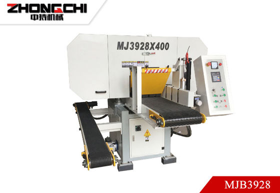 Industriële volledig automatische horizontale bandzaag horizontale bandzaag voor hout 380 mm
