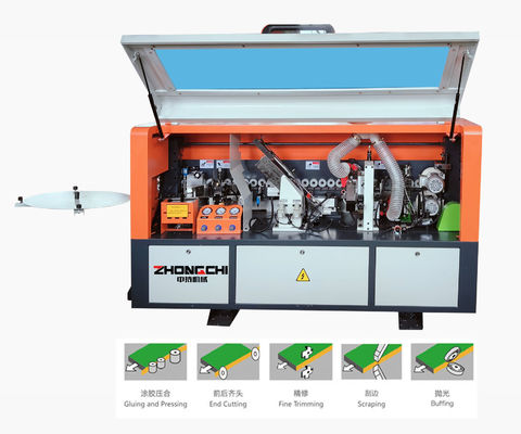 5 Functie Auto Edge Bander Machine Met Eind Trimming